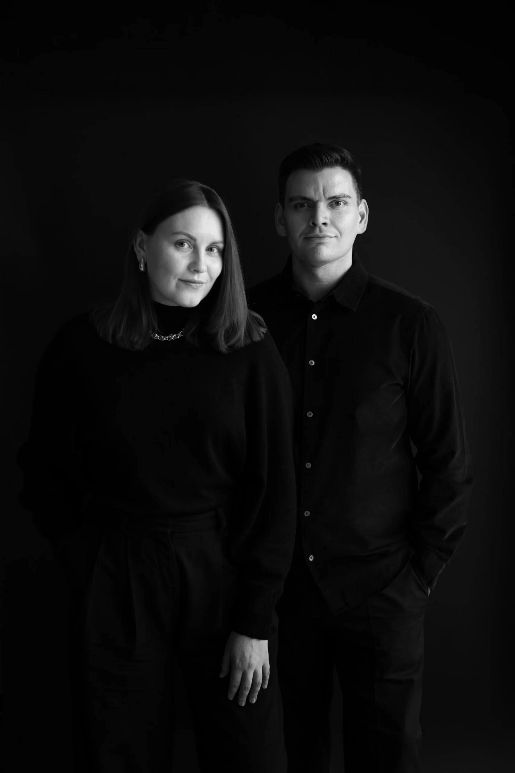 Portrait of Zach & Grace - Editorial Wedding Photographer